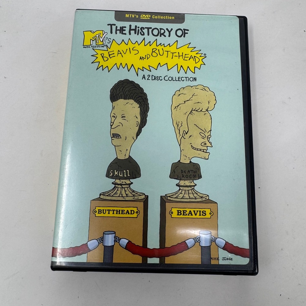 MTV The History of Beavis and Butt-Head 2-Disc DVD Collection 32 Episodes 2002